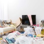 汚れた部屋